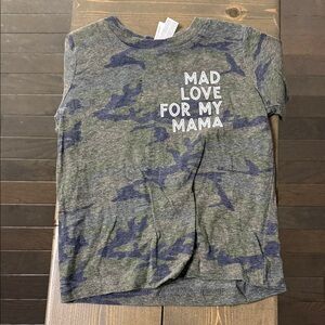 Camo 'Mad Love for My Mama' Kids T-Shirt